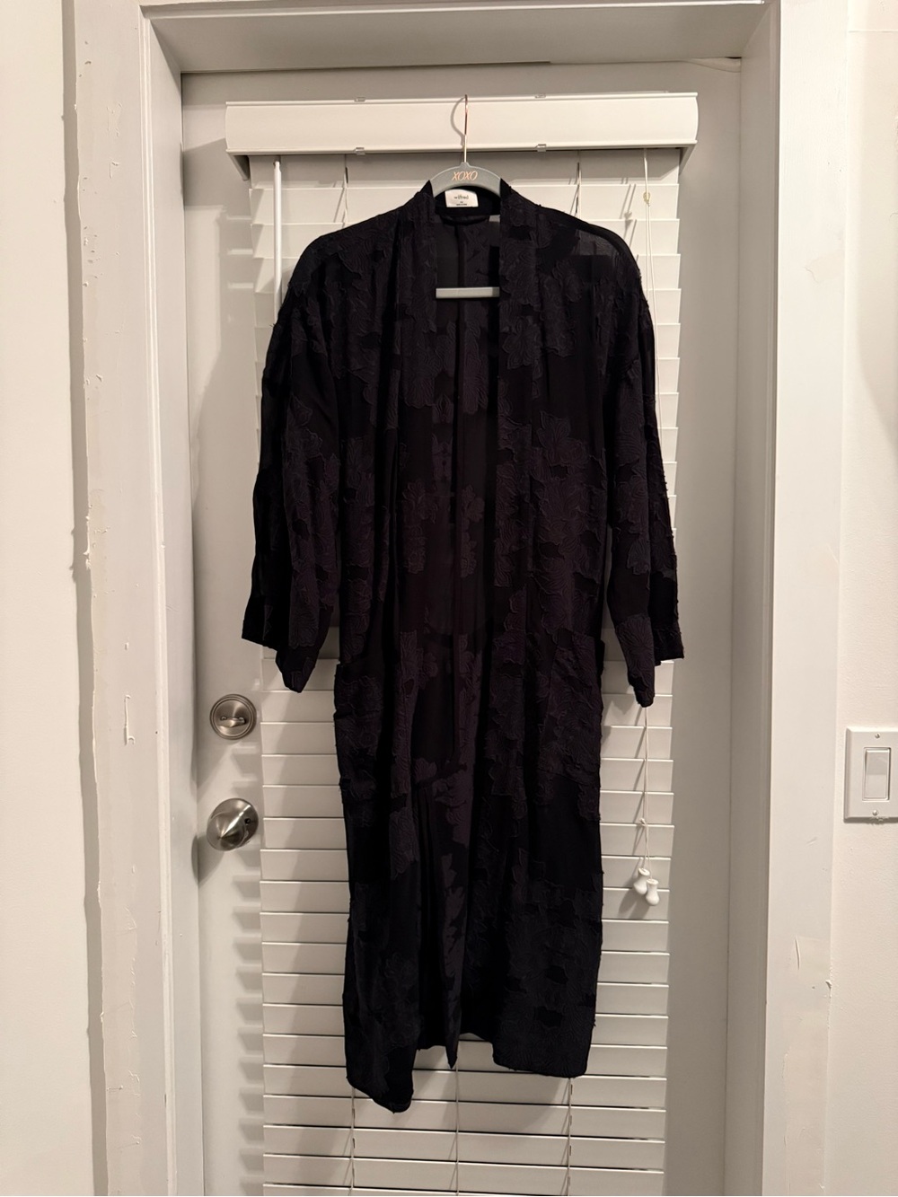 Aritzia Wilfred Durante Robe Black